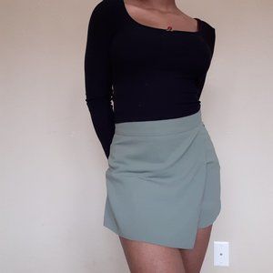 Olive green skort